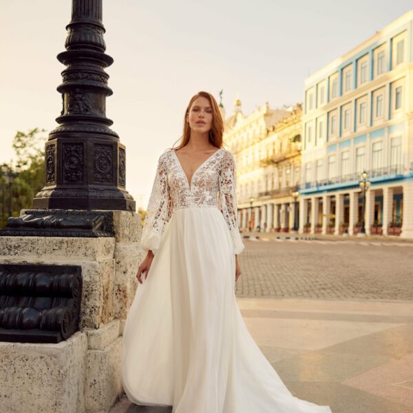 Wedding dress GBS Herve Paris Langley-A - Libre Collection