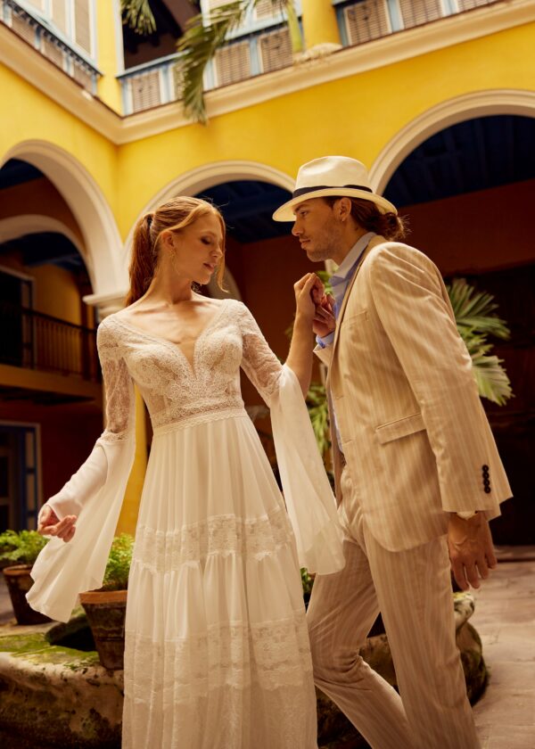 GBS Herve Paris wedding dress Leticia - Libre Collection