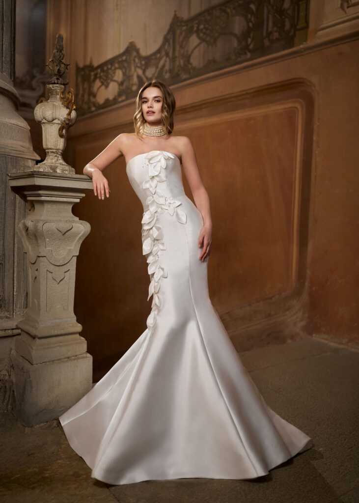White mermaid wedding dress Nairobi