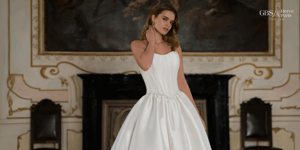 Mikado fabric in wedding dresses the luxe choice for modern brides