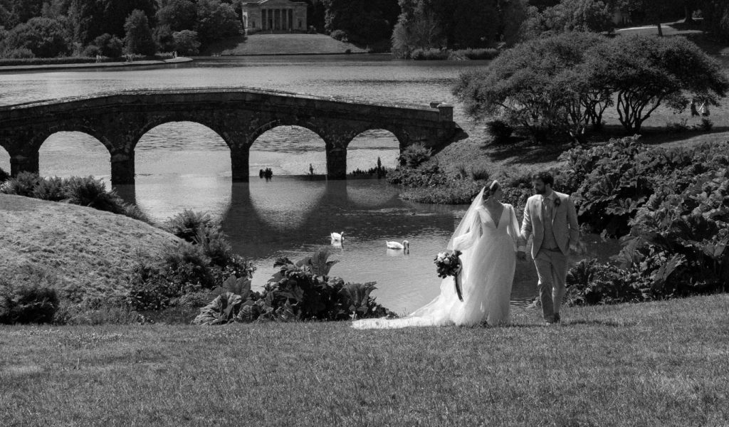 GBS Herve Paris real bride in her Cindy wedding dress